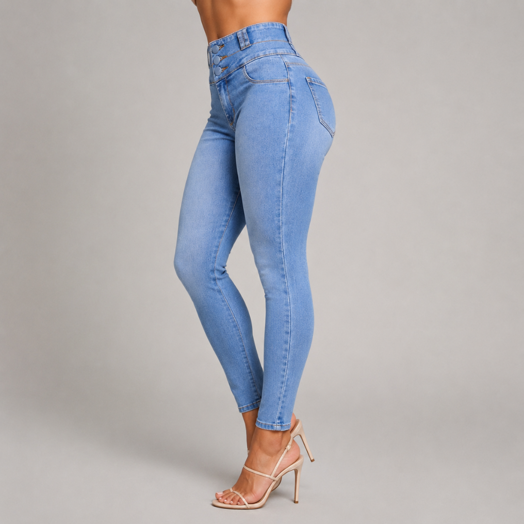 Calça push up para levantar os glúteos