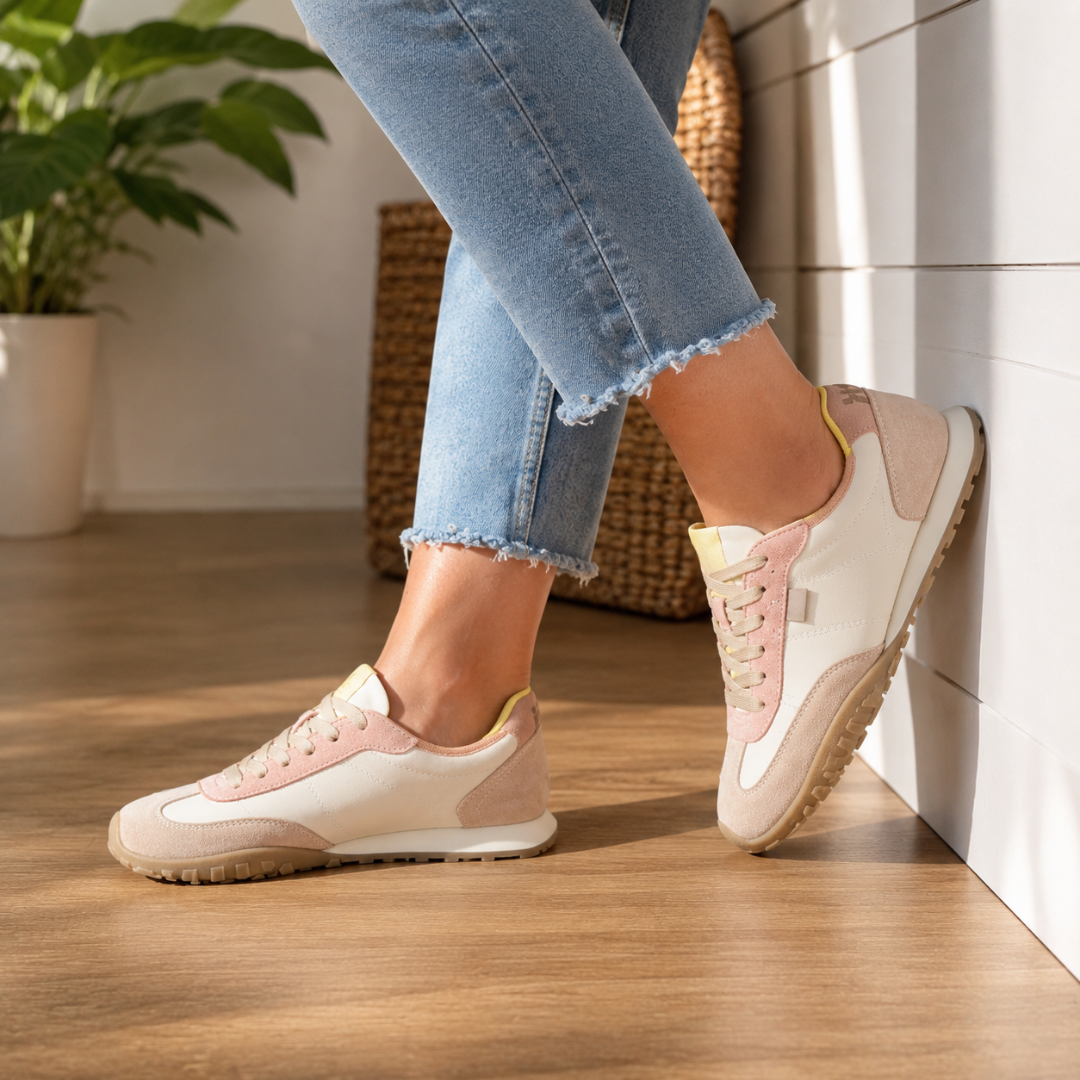 Sapatilhas Retro Casuais com Sola de Boa Aderência