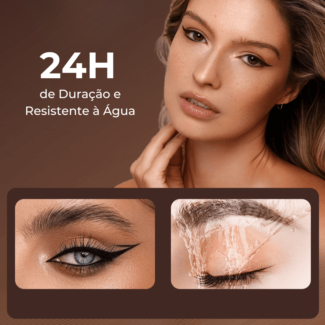 Lápis de Olhos em Gel de Alta Pigmentação com 24H de Duração