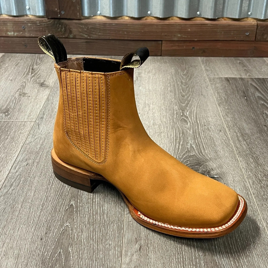 Botins Cowboy de Couro Oporto