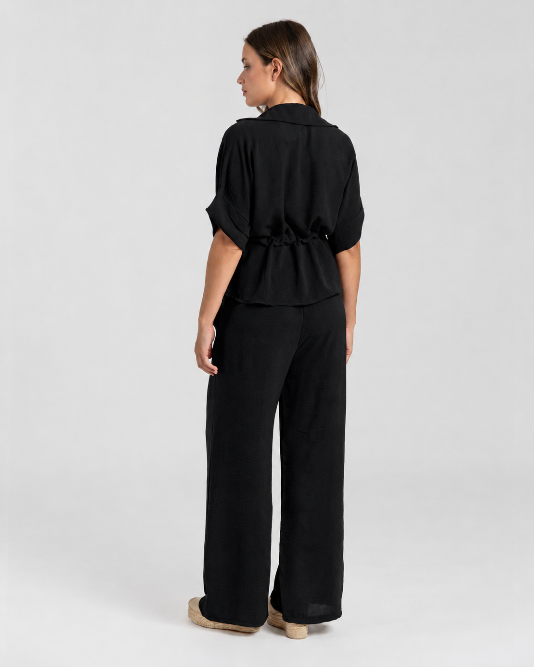 Conjunto elegante de duas peças