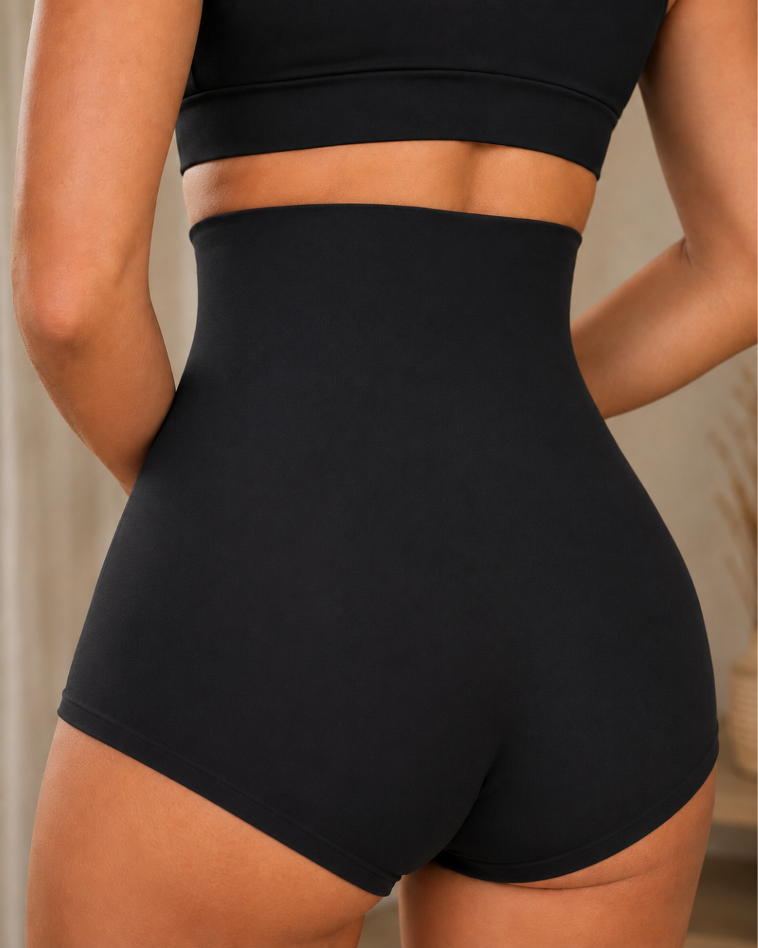 Cueca Modeladora de Cintura Subida com Compressão