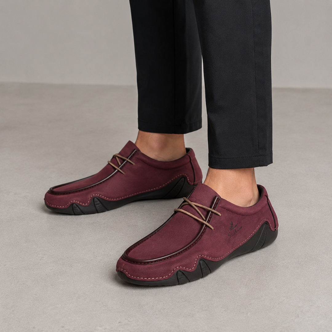 Mocassins Flexíveis com Sola de Aderência