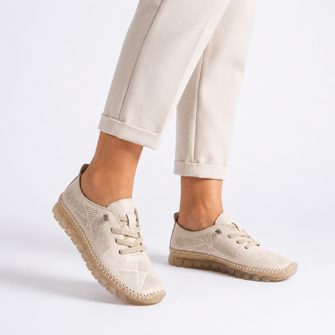 Sapatos Ortopédicos Casual de Pele