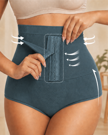 Cueca Modeladora de Cintura Subida com Compressão