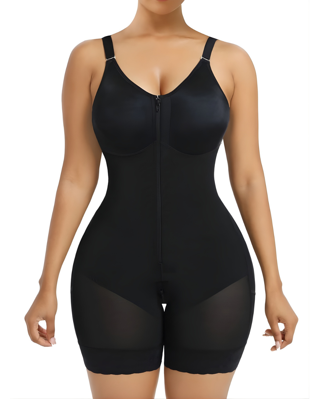 Cinta modeladora pós-parto com controlo de cintura e levanta-bumbum