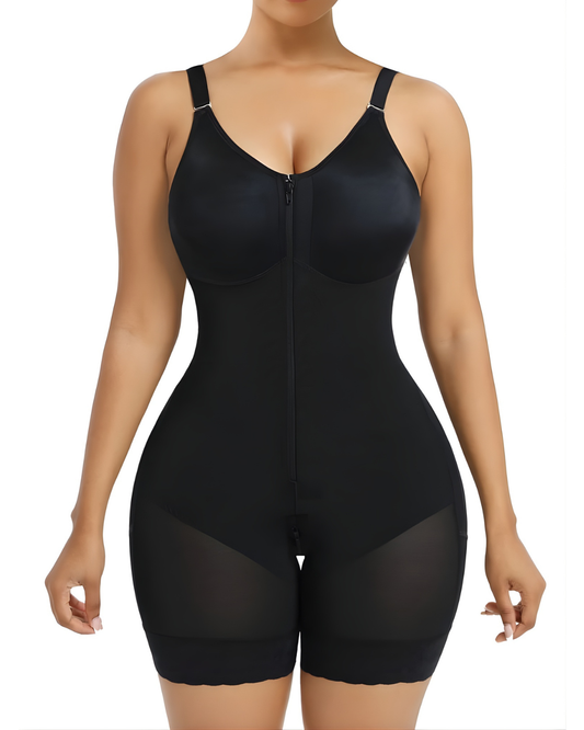 Cinta modeladora pós-parto com controlo de cintura e levanta-bumbum