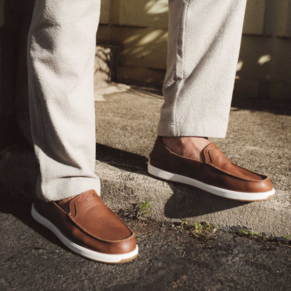 Mocassins Seúl Slip-On em Pele Premium