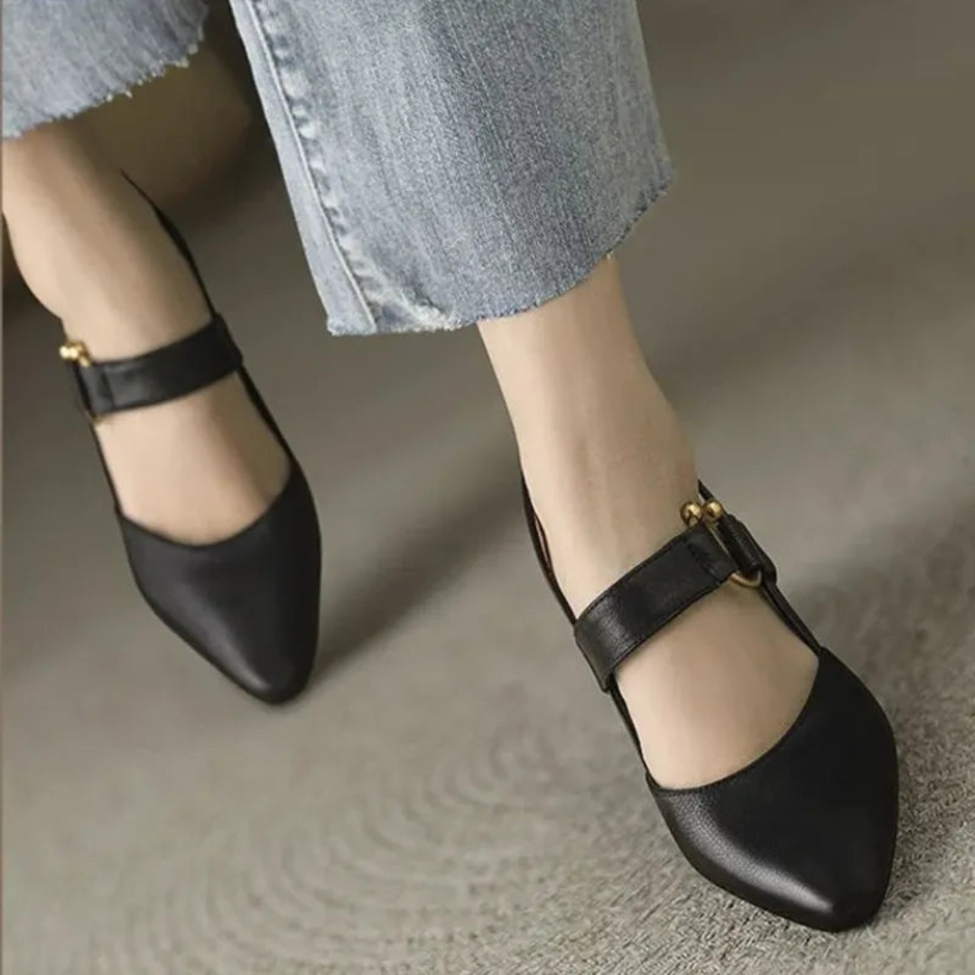 Sapatos Ortopédicos de Salto Alto Confortáveis