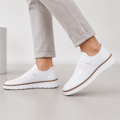 Sapatos Casuais em Malha com Atacadores