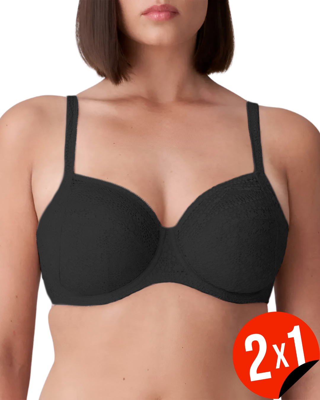 Sutiã de renda com aro (OFERTA 2X1)