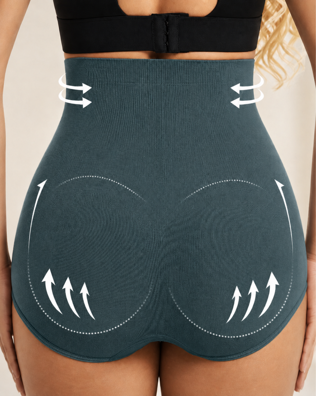 Cueca Modeladora de Cintura Subida com Compressão