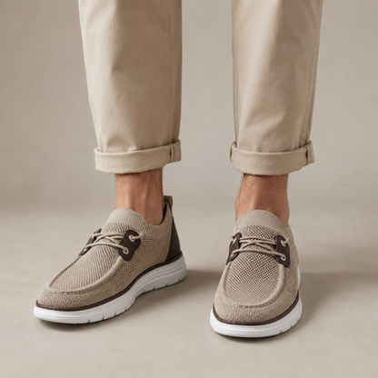Sapatos Casuais em Malha com Atacadores