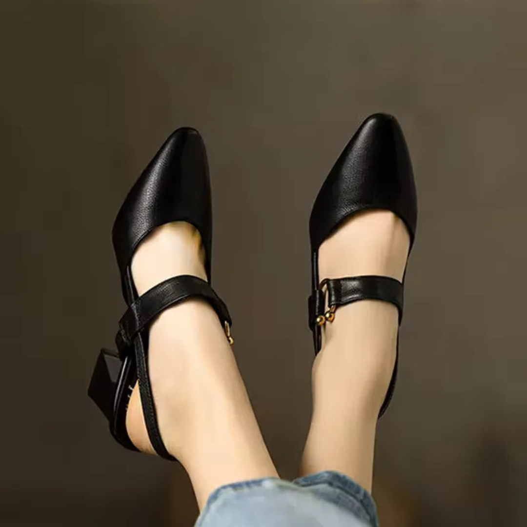 Sapatos Ortopédicos de Salto Alto Confortáveis