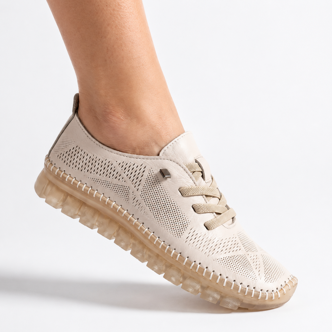 Sapatos Ortopédicos Casual de Pele