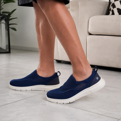 Sapatilhas Unissexo para Diabéticos Slip-On Transpiráveis para Pés Inchados