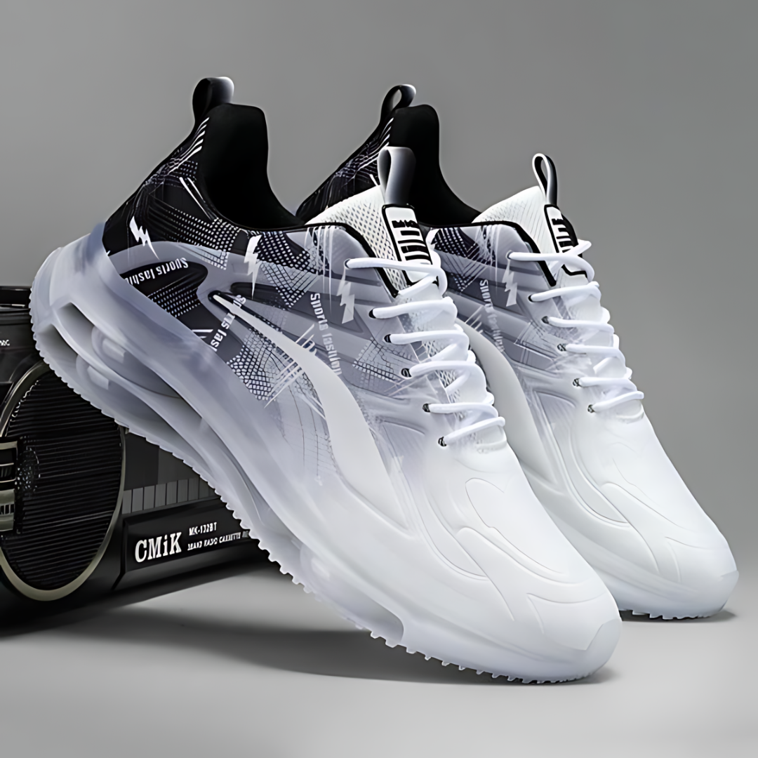 Sapatilhas Desportivas com Design Colorblock