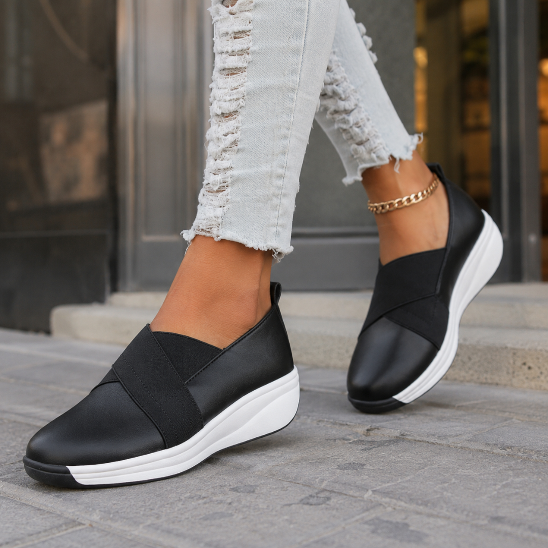 Sapatos ortopédicos com sola antiderrapante