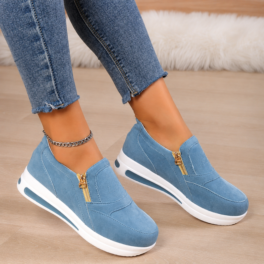 Sapatos com Fechos Laterais