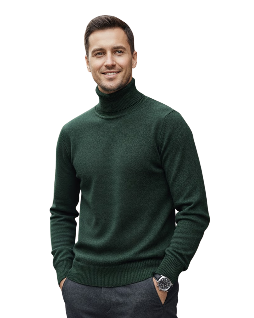 Camisola Premium de Fibra Extra Suave para Homem