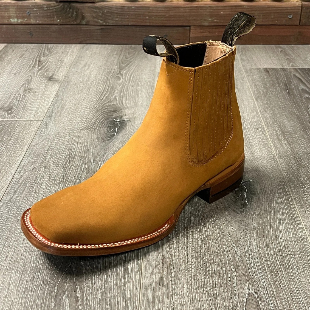 Botins Cowboy de Couro Oporto