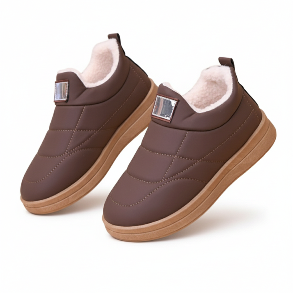 Sapatos acolchoados com forro ultra-suave