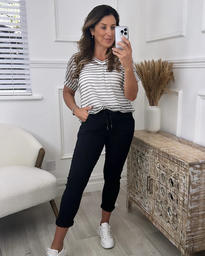 Calças estilo joggers