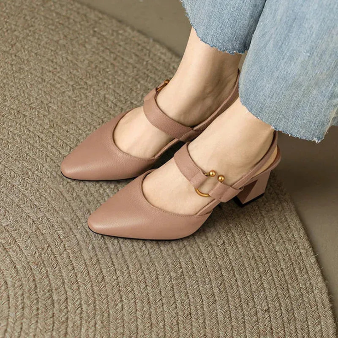 Sapatos Ortopédicos de Salto Alto Confortáveis