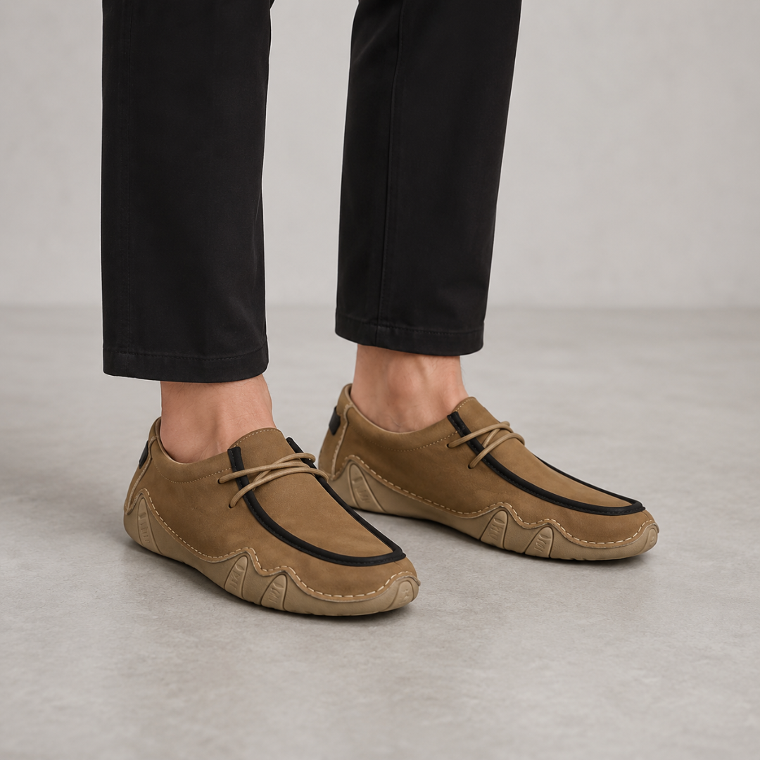 Mocassins Flexíveis com Sola de Aderência