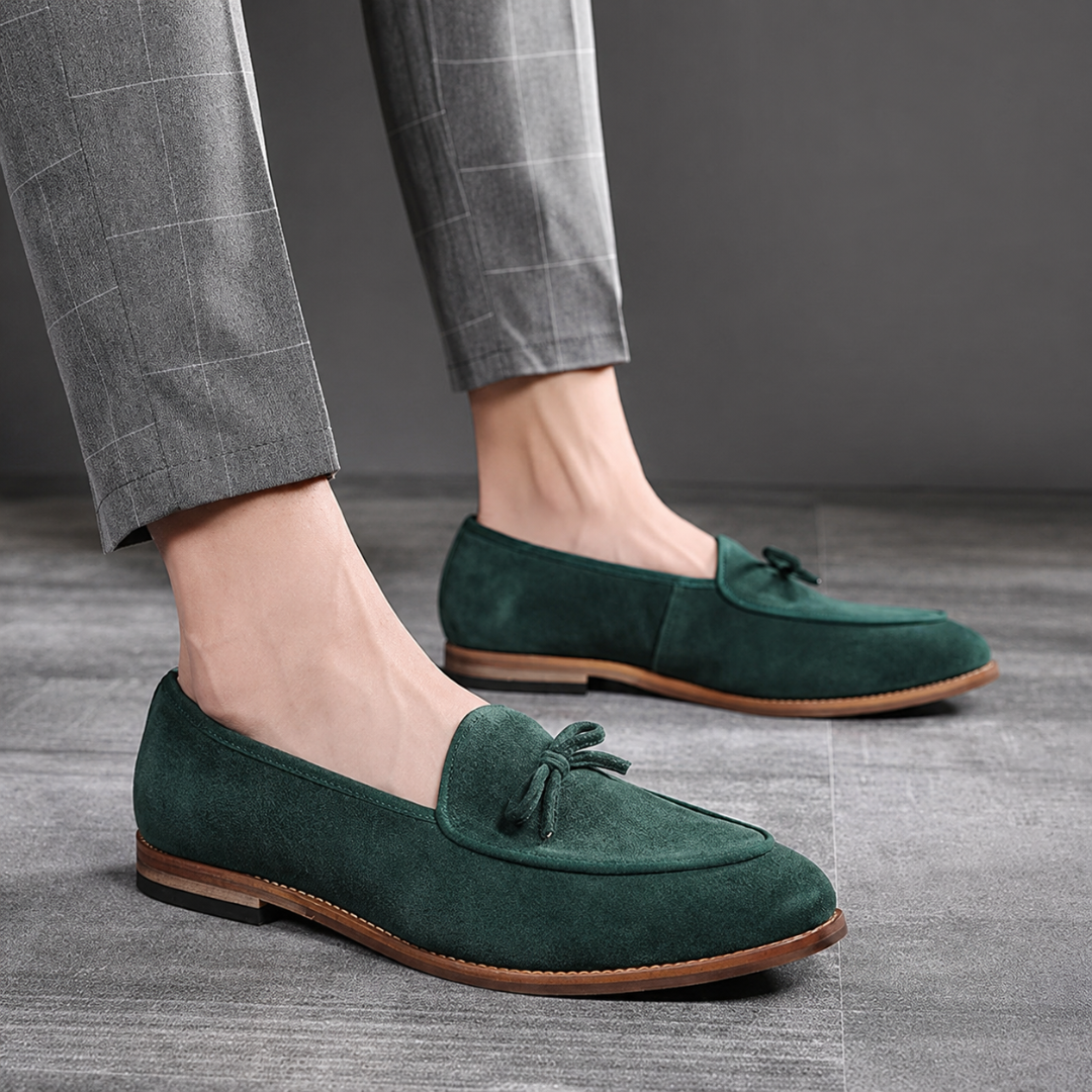 Mocassins Casuais de Camurça