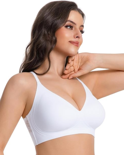 Sutiã com Suporte de Gel e Detalhe de Renda nas Costas (OFERTA 2X1)