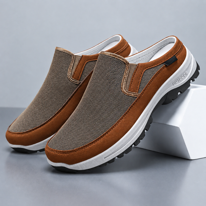 Mocassins desportivos com sola antiderrapante