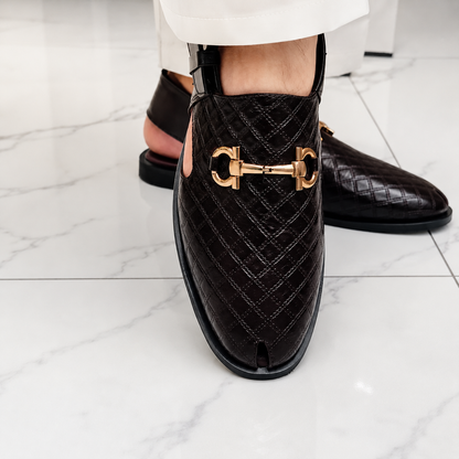 Mocassins de couro modernos com sola ergonómica