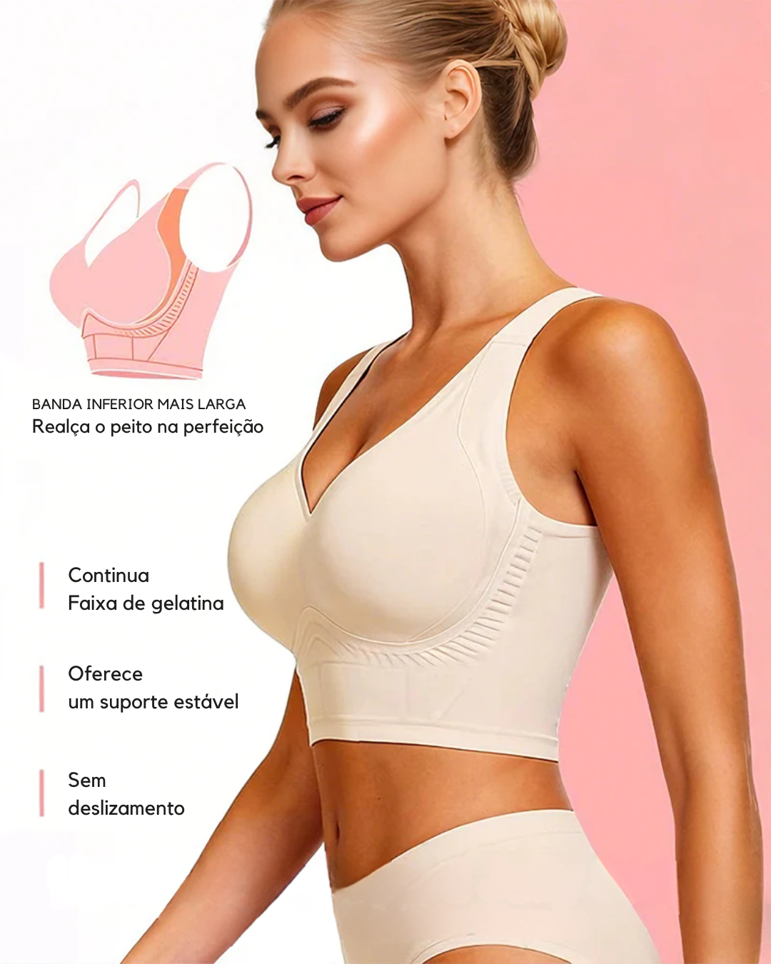 Soutien Push-up sem costuras (OFERTA 2X1)